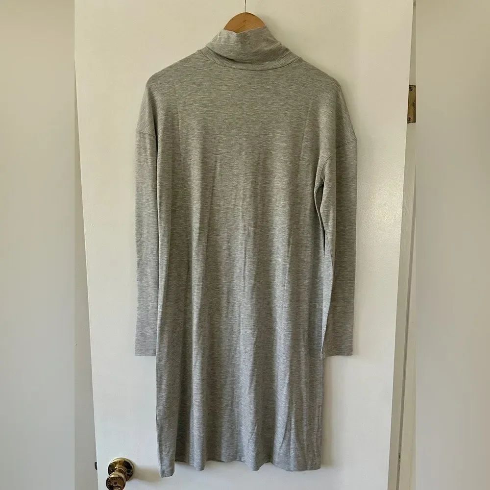 Daily Ritual grey turtleneck dress, Size Large, like new! - Picture 1 of 3